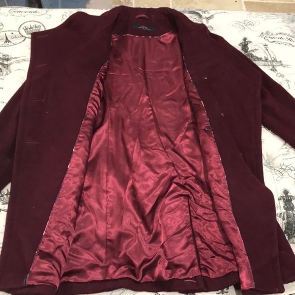 Trina Turk Fiona Asymmetrical Wool Blend Coat - Picture 8 of 10